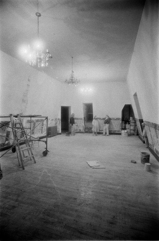 [ INFRARED-FILM PHOTO OF THE BALLROOM ]